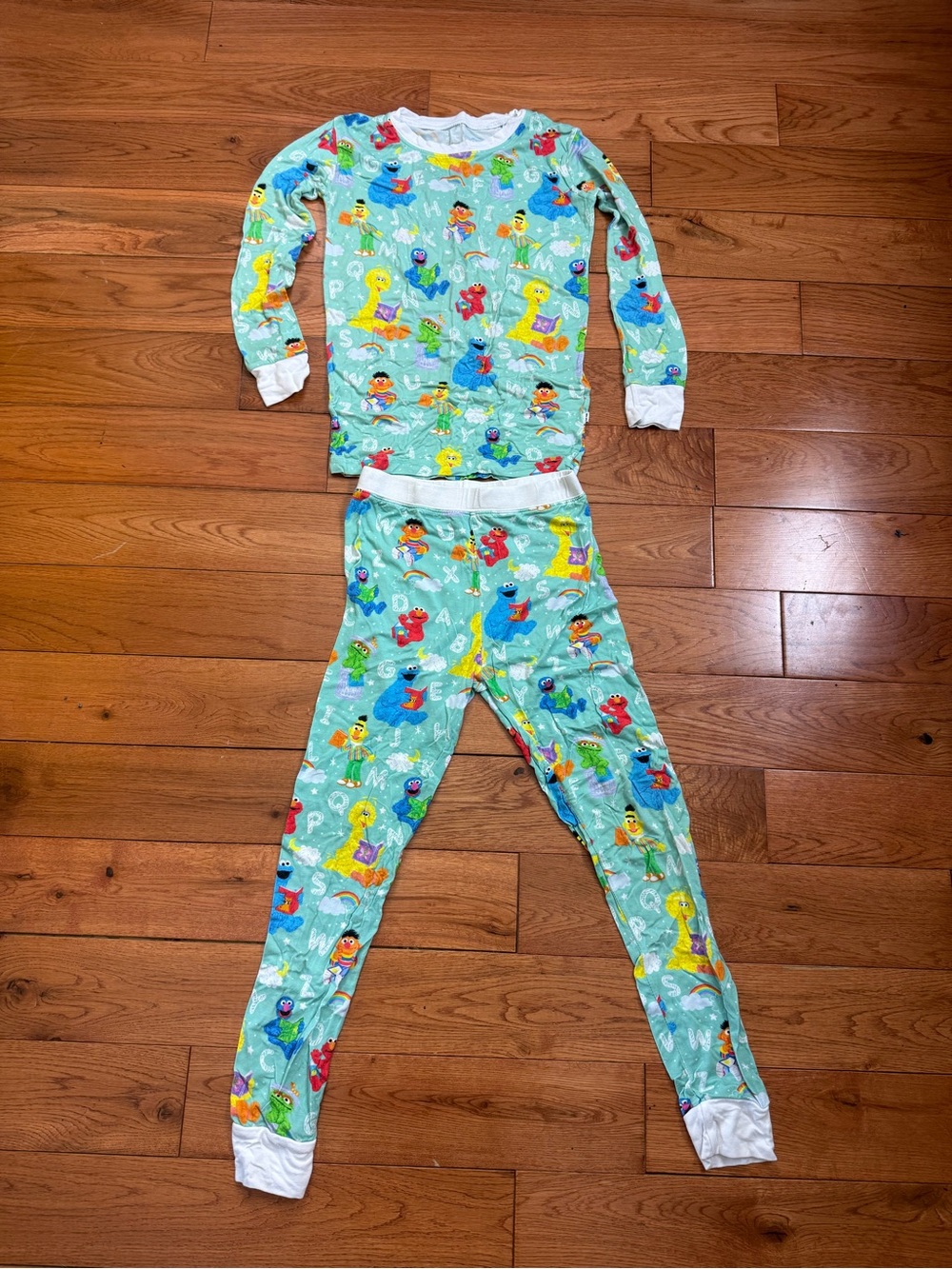 Sesame Street x Little Sleepies Bamboo/Viscose Blend Unisex Pajama Set